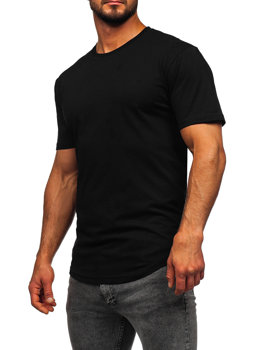 Tricou lung bărbați negru Bolf 14290