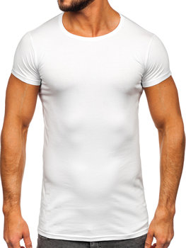 Tricou sub cămașă pentru bărbat alb Bolf 9012 