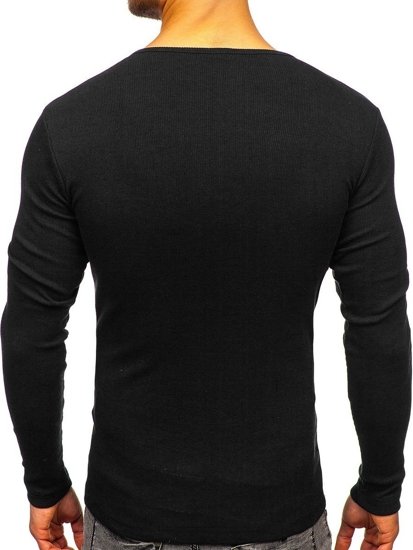 Bluză bărbați neagră Bolf 145362
