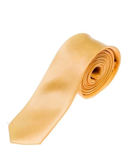 Cravată elegantă pentru bărbat portocalie Bolf K001