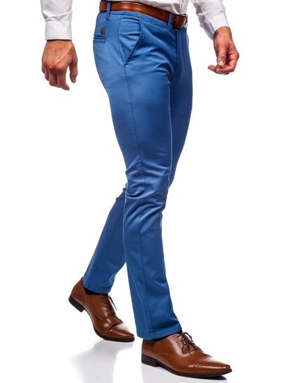 Pantaloni chinos albastru Bolf KA1786P
