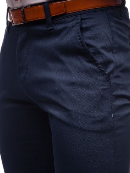 Pantaloni chinos bleumarin Bolf KA1786P
