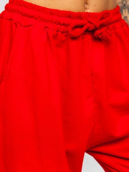 Pantaloni de training roșu dame Bolf 0011