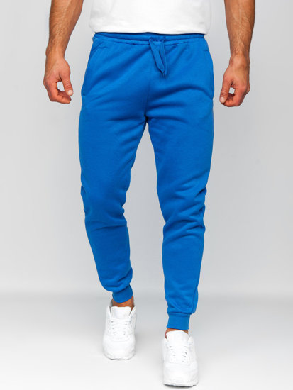 Pantaloni joggers albaștri Bolf CK01