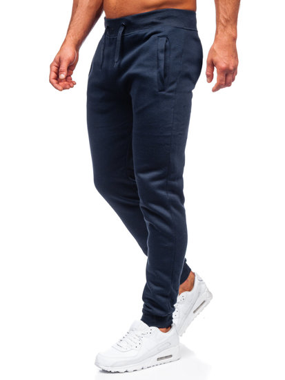 Pantaloni joggers albastru-închis Bolf XW01-A