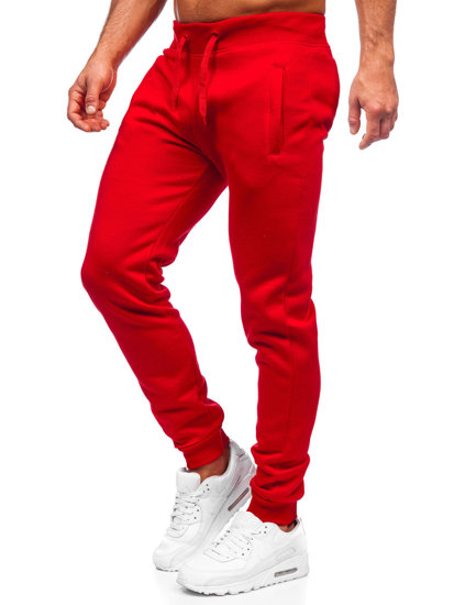Pantaloni joggers roșii Bolf XW01-A
