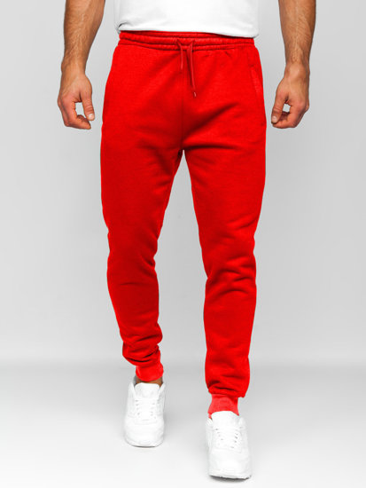 Pantaloni joggers roșu Bolf CK01