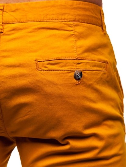 Pantaloni portocaliu chinos Bolf 1146