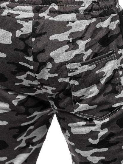Pantaloni scurți de training army gri Bolf HW2636