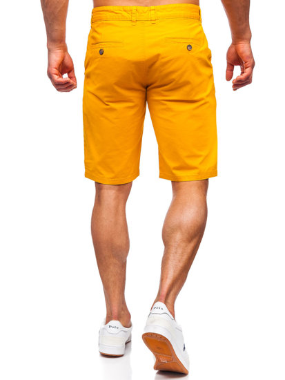 Pantaloni scurți galbeni Bolf 1140