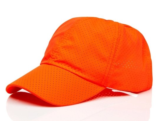 Șapcă cu cozoroc portocaliu-neon Bolf CZ28A