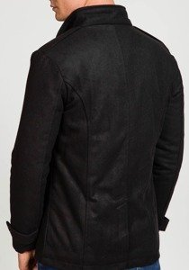 Palton pentru bărbat negru Bolf 8857A