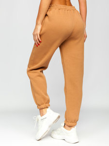 Pantaloni de training maro groși dame Bolf 3992