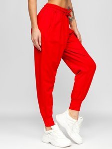 Pantaloni de training roșu dame Bolf 0011