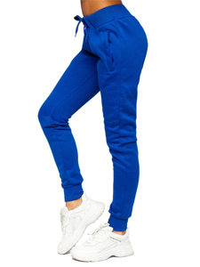 Pantaloni de trening dame albastru-cobalt Bolf CK-01