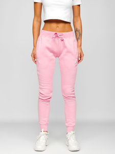 Pantaloni de trening dame roz-deschis Bolf CK-01