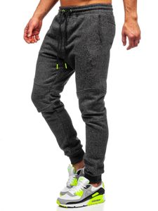 Pantaloni groși joggers gri-verde Bolf Q3778