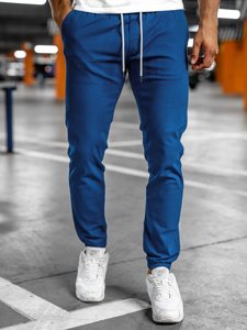Pantaloni joggers albastru-deschis Bolf 1145