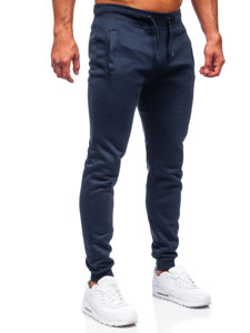 Pantaloni joggers albastru-închis Bolf XW01-A