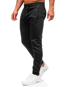Pantaloni joggers negri Bolf XW01-A