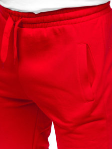 Pantaloni joggers roșu Bolf CK01