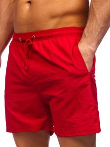 Pantaloni scurți de baie bordo Bolf YW07003