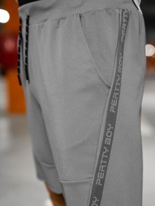 Pantaloni scurți de training gri Bolf KS2601