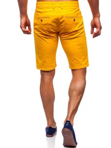 Pantaloni scurți galben Bolf 1142