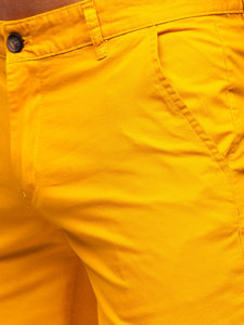 Pantaloni scurți galbeni Bolf 1140